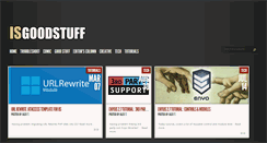 Desktop Screenshot of isgoodstuff.com